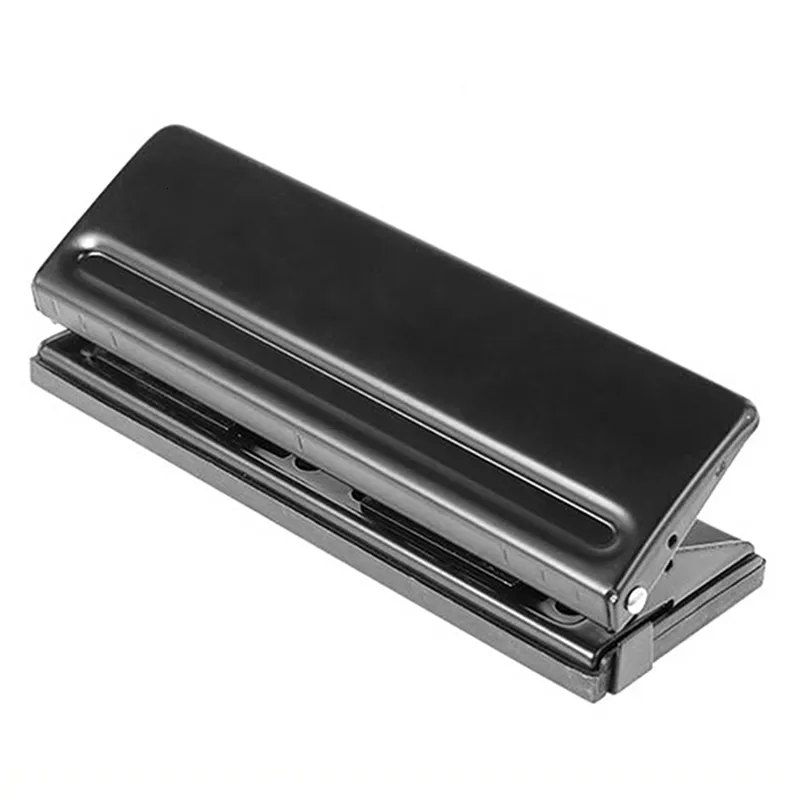 6 Holes Standard Paper Puncher Adjustable Binder Tool Office and School Stationery Binding Equipment