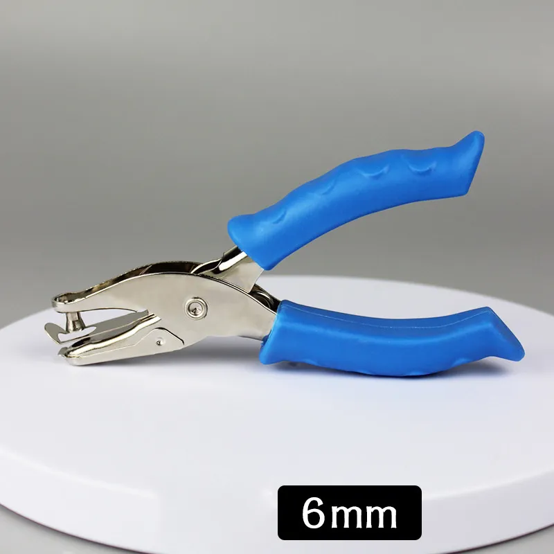 6mm Circle Paper Punch Single Hole Cutter Scrapbooking DIY Notebook Hole Punch Tool for Office Use