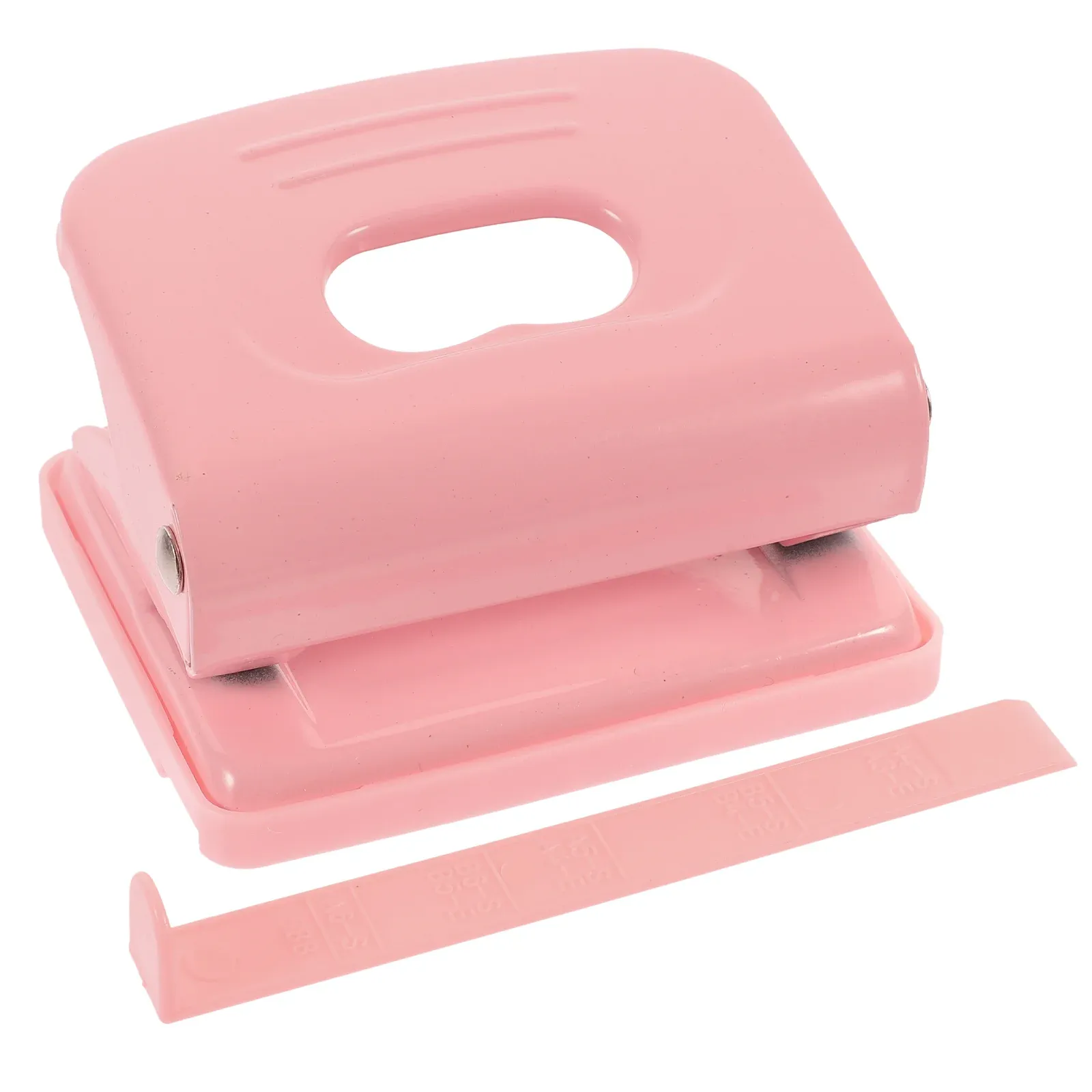 Adjustable Mini Stapler and Hole Punch Tool Scrapbooking Binder Accessory Office Paper Stationery