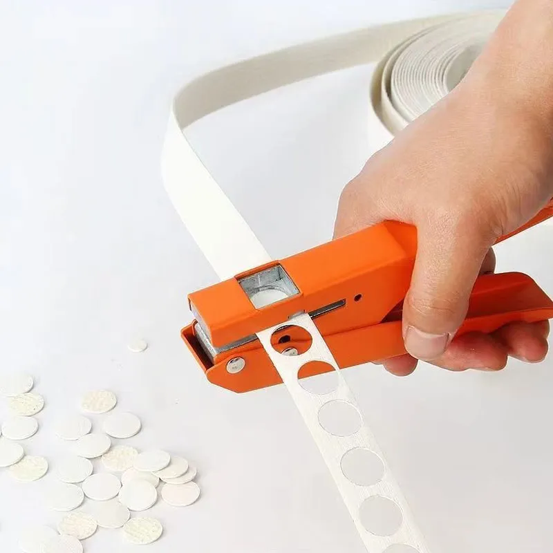 8mm Metal Punch Pliers Single Hole Cutter Hand Scrapbooking Tool Paper Punch Office Binding Supplies