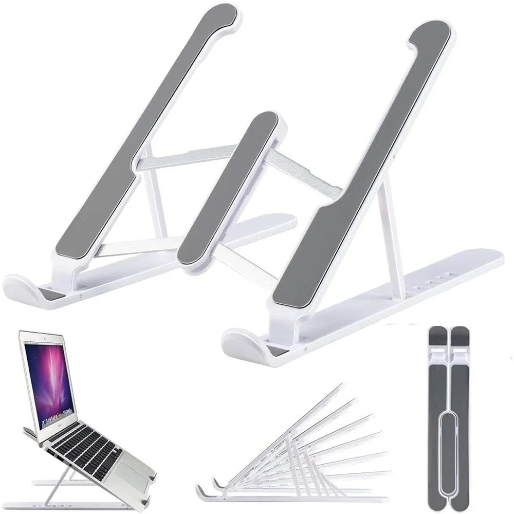 Foldable Laptop Stand Portable Notebook Support Base Holder Adjustable Riser Cooling Bracket for Laptop & Tablet Accessories