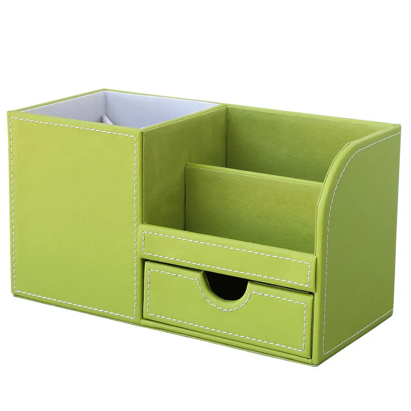 Multi-Functional Desk Organizer Stationery Holder Pencil Stand Pen Holder Organizer For Office Accessories Supplies Storage Box