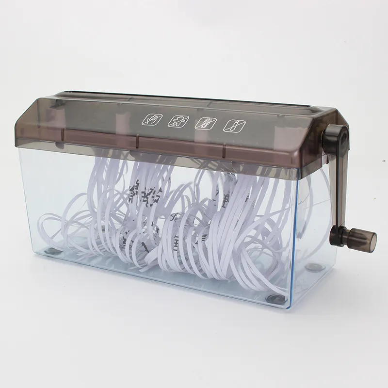 Mini Manual Handheld Shredder, Portable Paper Cutter, Straight Cutter for Office and Educational Use