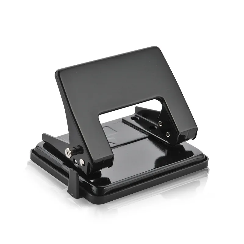 Metal Handle Paper Hole Punch Durable Cutter for Office School Scrapbook Envelopes and Crafts