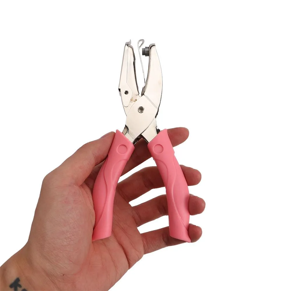 Single Hole Paper Punch Tool for Tags Tickets and Scrapbooking Notebook DIY Office School Stationery