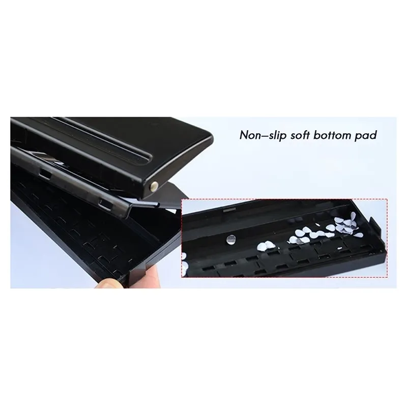 6 Holes Standard Paper Puncher Adjustable Binder T...