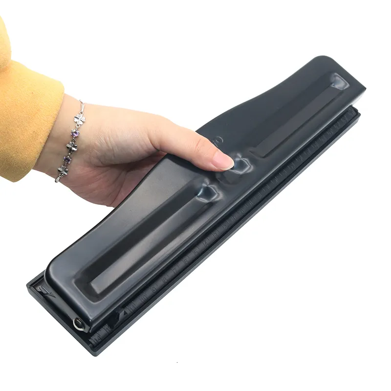 Adjustable 4-Hole Metal Paper Punch Album Cutter A...