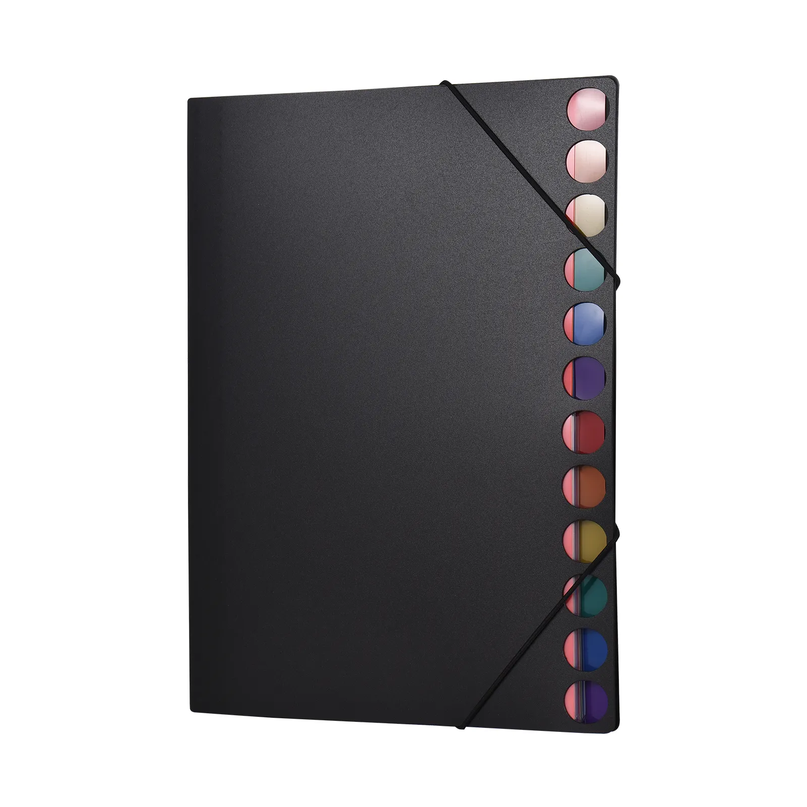 A4 Expanding File Folder Organizer with Elastic Band 24 Pockets for Certificates Documents Paper Storage Home Office