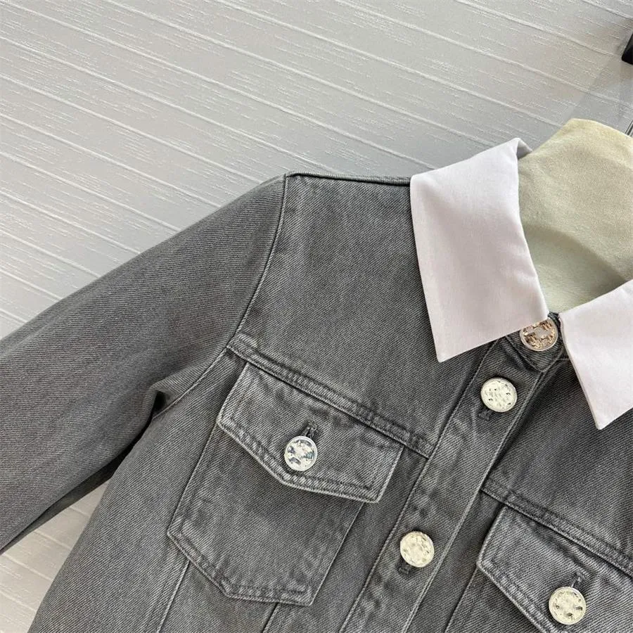 Women's Denim Jacket - Fashion Cowboy Jean Coat Casual Outerwear
