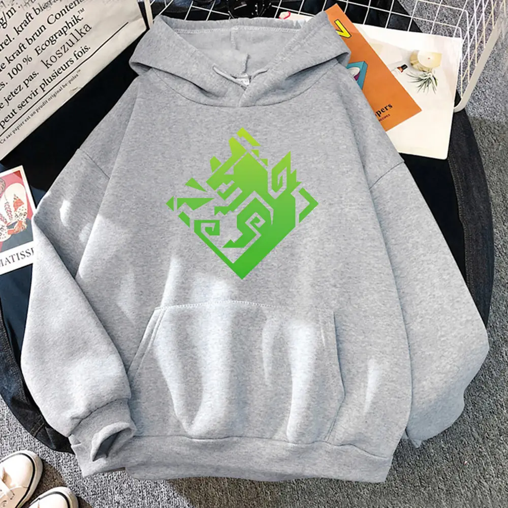 Women’s Vintage Graphic Hoodie Autumn Winter Aes...