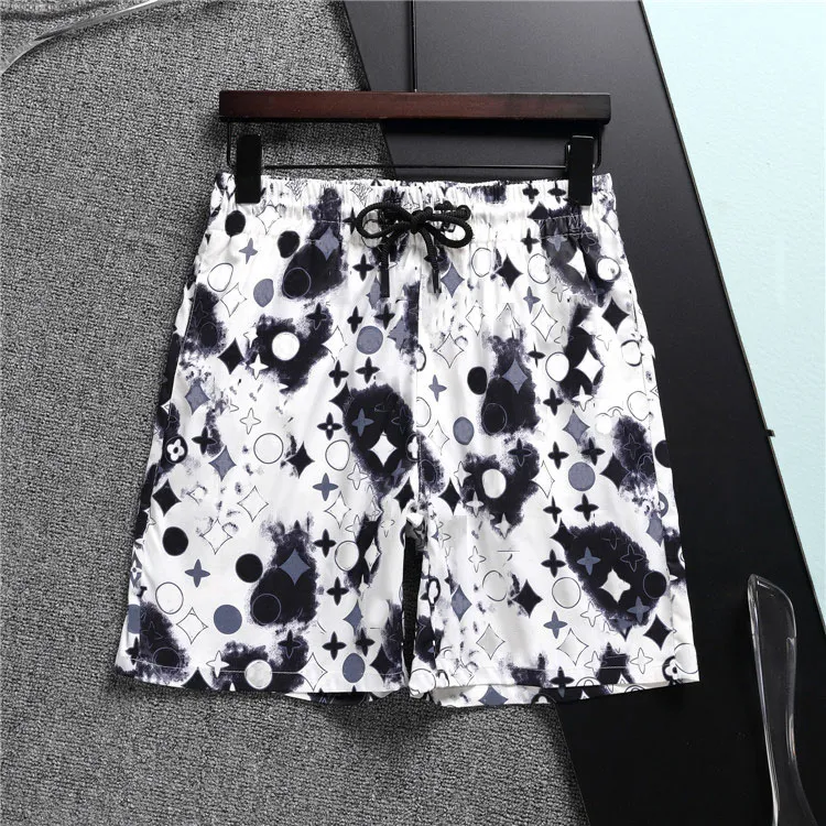 Men's Quick Dry Swim Shorts Summer Beachwear Print...