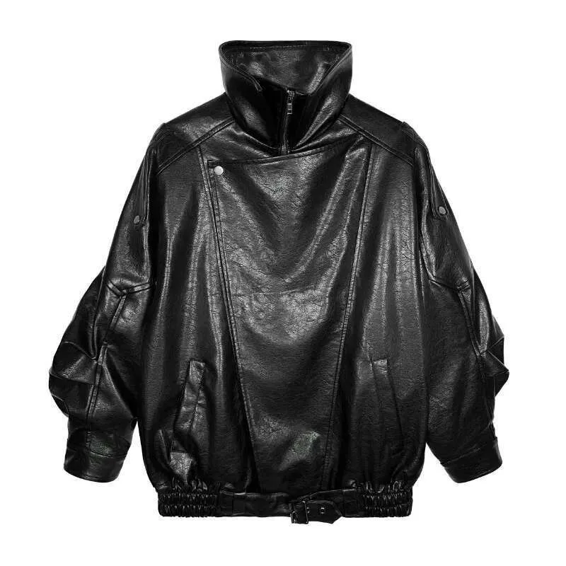 Streetwear Leather Jacket Bomber Jackets PU Moto Bikers Coats Fashion Women Outerwears