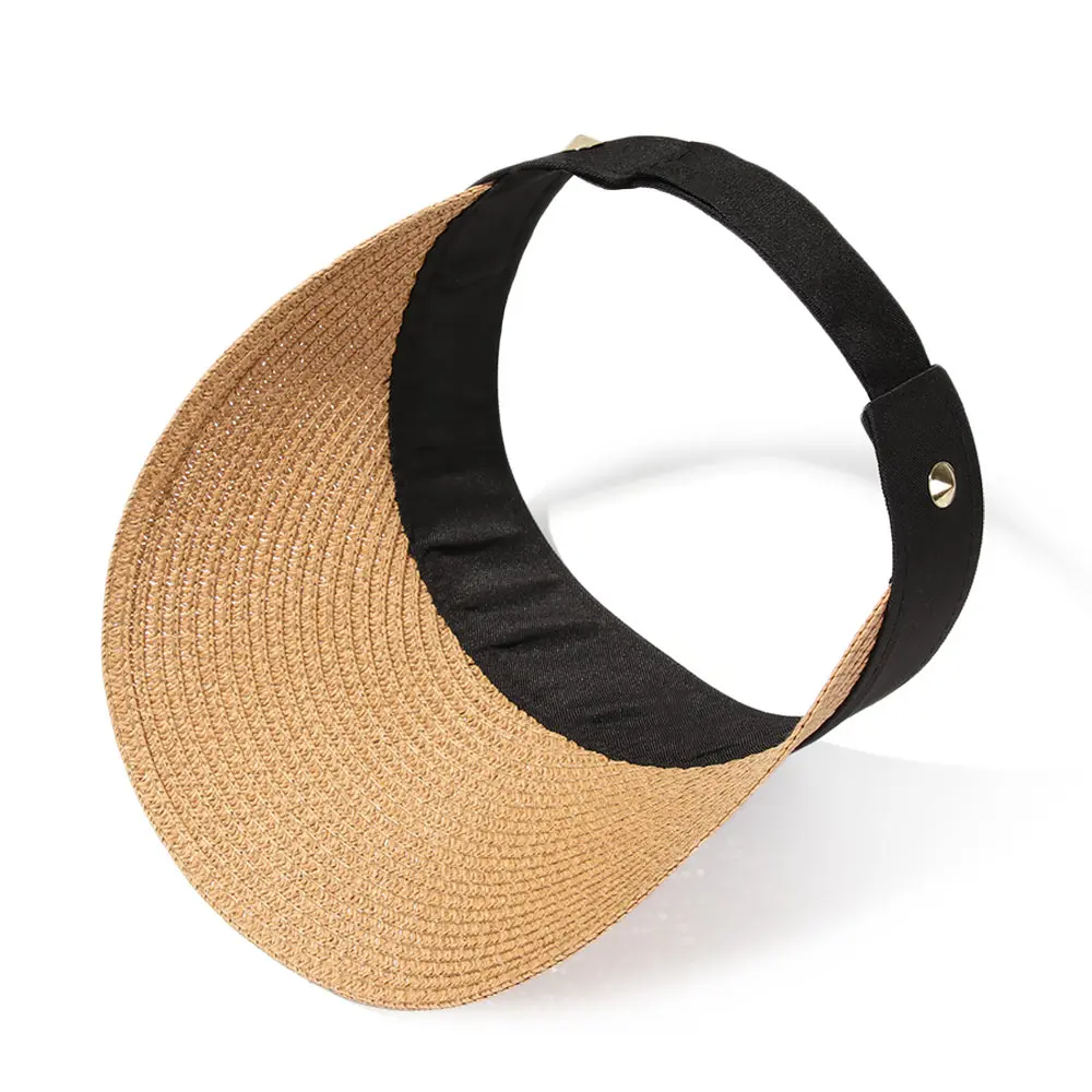 Foldable Portable Beach Hat Wide Brim Sun Hat Roll...