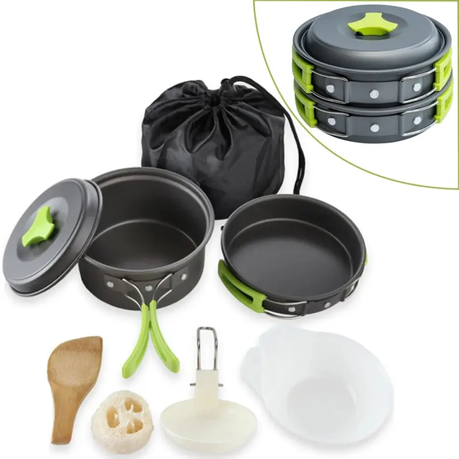 Camping Cookware Sets Backpacking Cookware Sets: Portable, Durable Outdoor Cookware