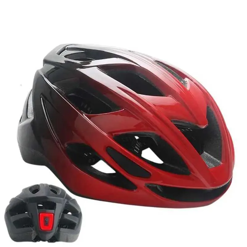 Helmet Adult Cycling Helmet Bicycle Accessories Protective Adjustable Safety Equipment With Rechargeable Light