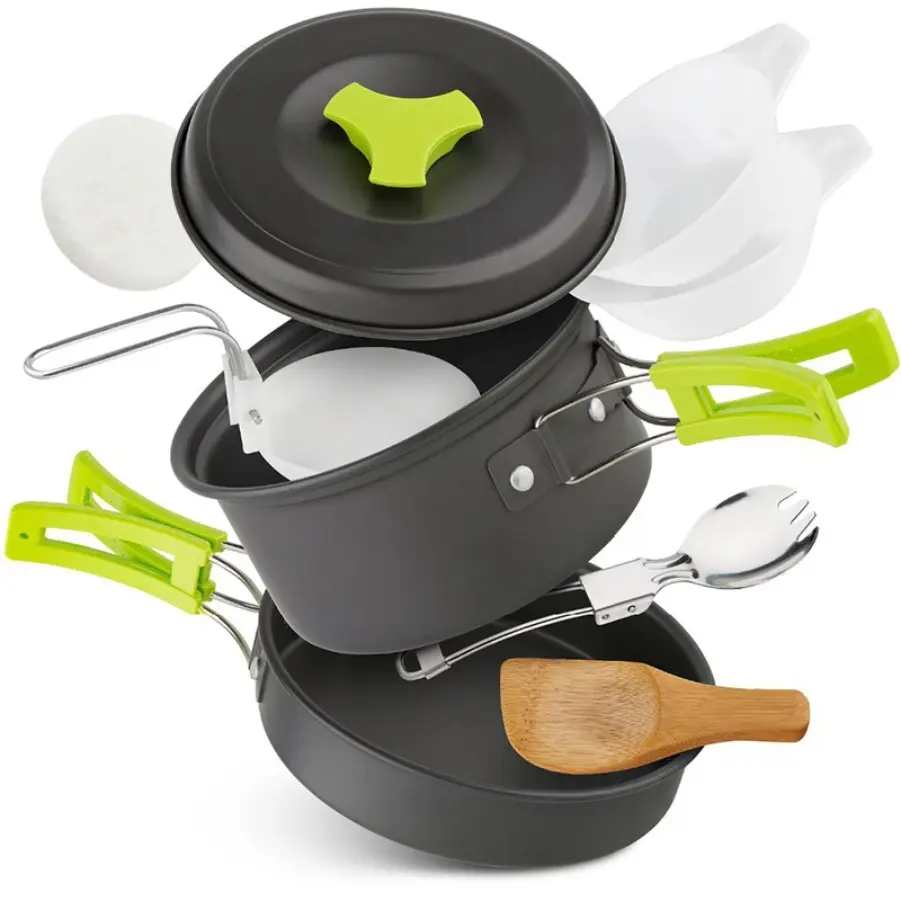 Camping Cookware Sets Backpacking Cookware Sets: Portable, Durable Outdoor Cookware