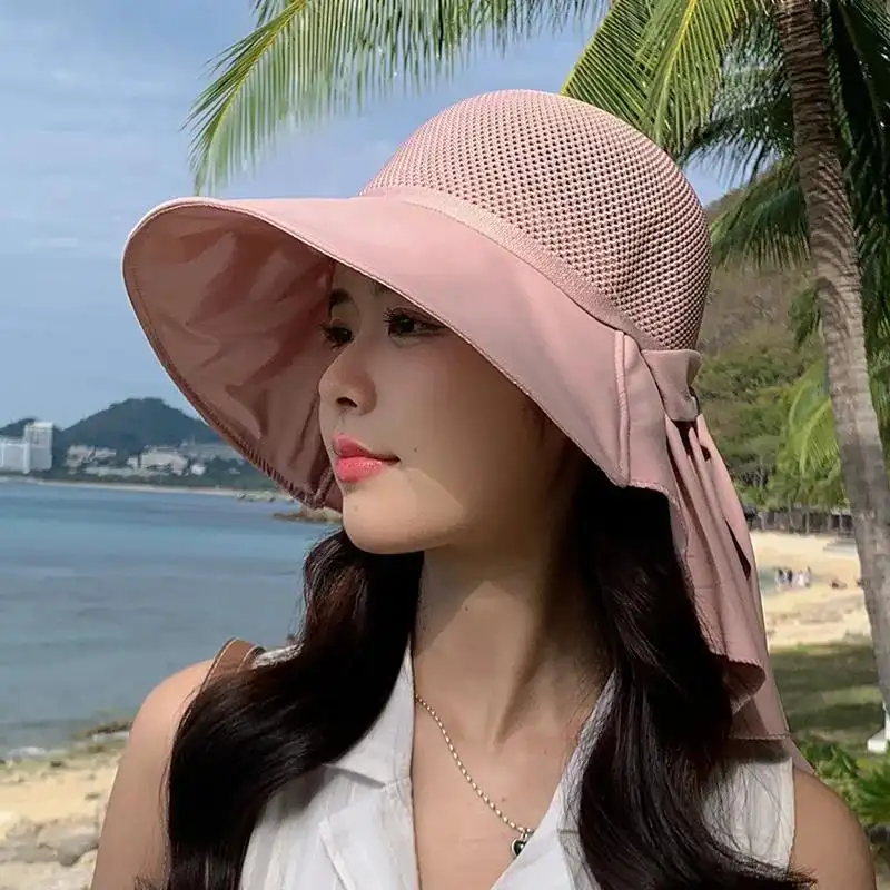 Breathable Women's Sun Hat with Wide Brim, UV Prot...
