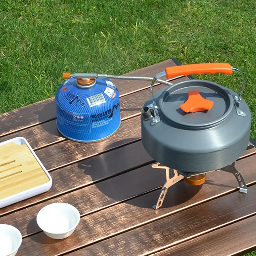 Camping Kettle, Outdoor Coffee Pot, Tableware, Picnic Set, Equipment, Travel Cookware, Coffee Pot