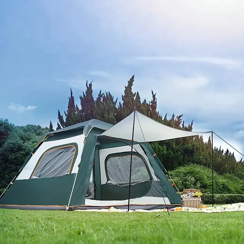 Camping Family Tent Tent Outdoor Camping Camping Fully Automatic Quick Opening Tent Tour Equipment Tent