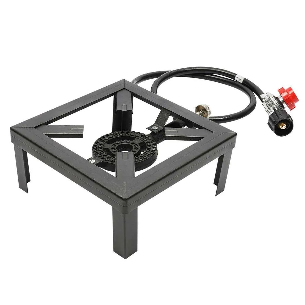 8000W Portable Single Burner Outdoor Gas Stove Pro...