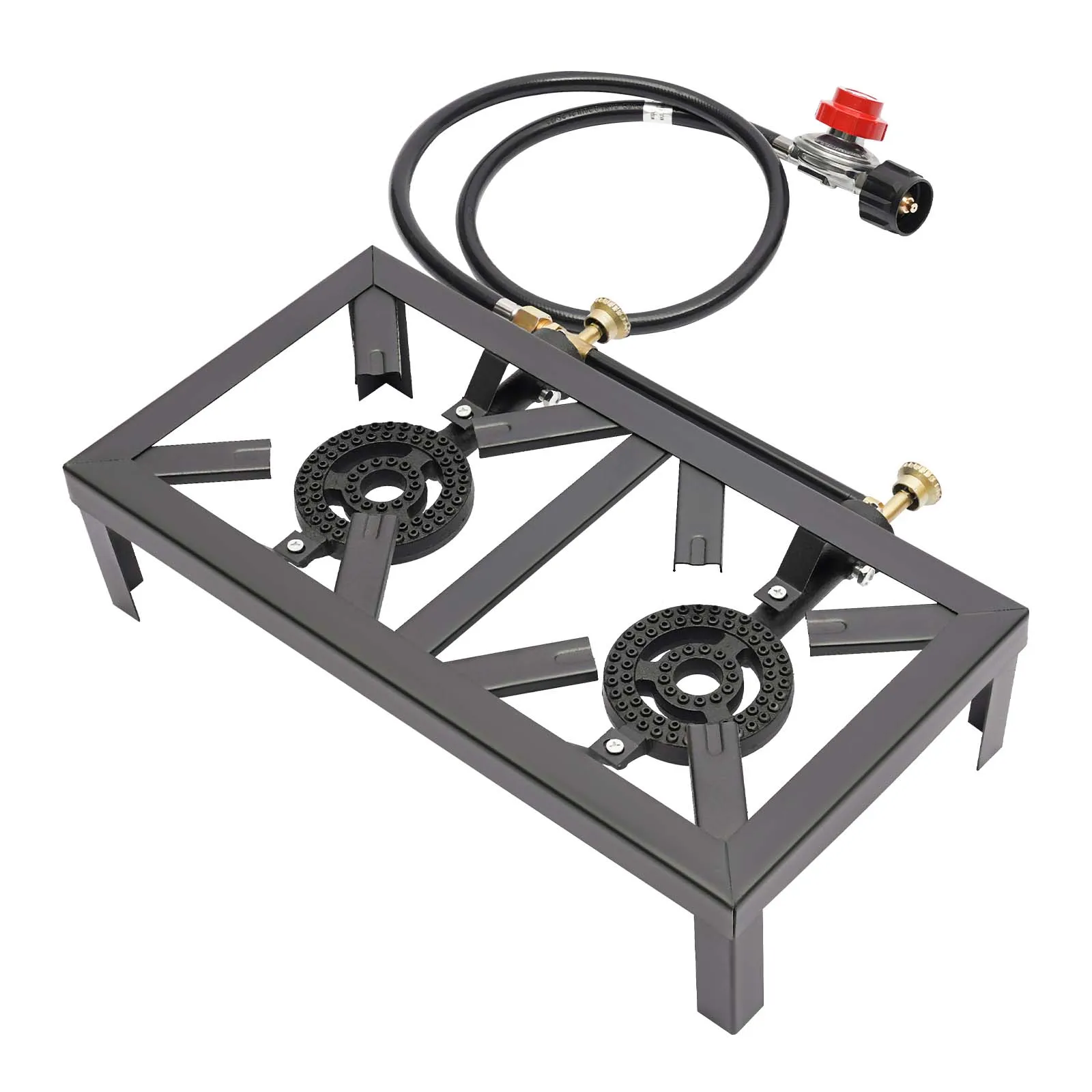 Double Propane Gas Burner Stove for Camping & ...