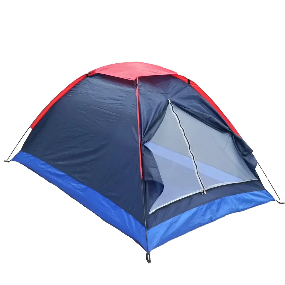 Outdoor Travel Camping Single Layer Tent with Bag for Outdoor Camping Traveling for Summer Spring Autumn