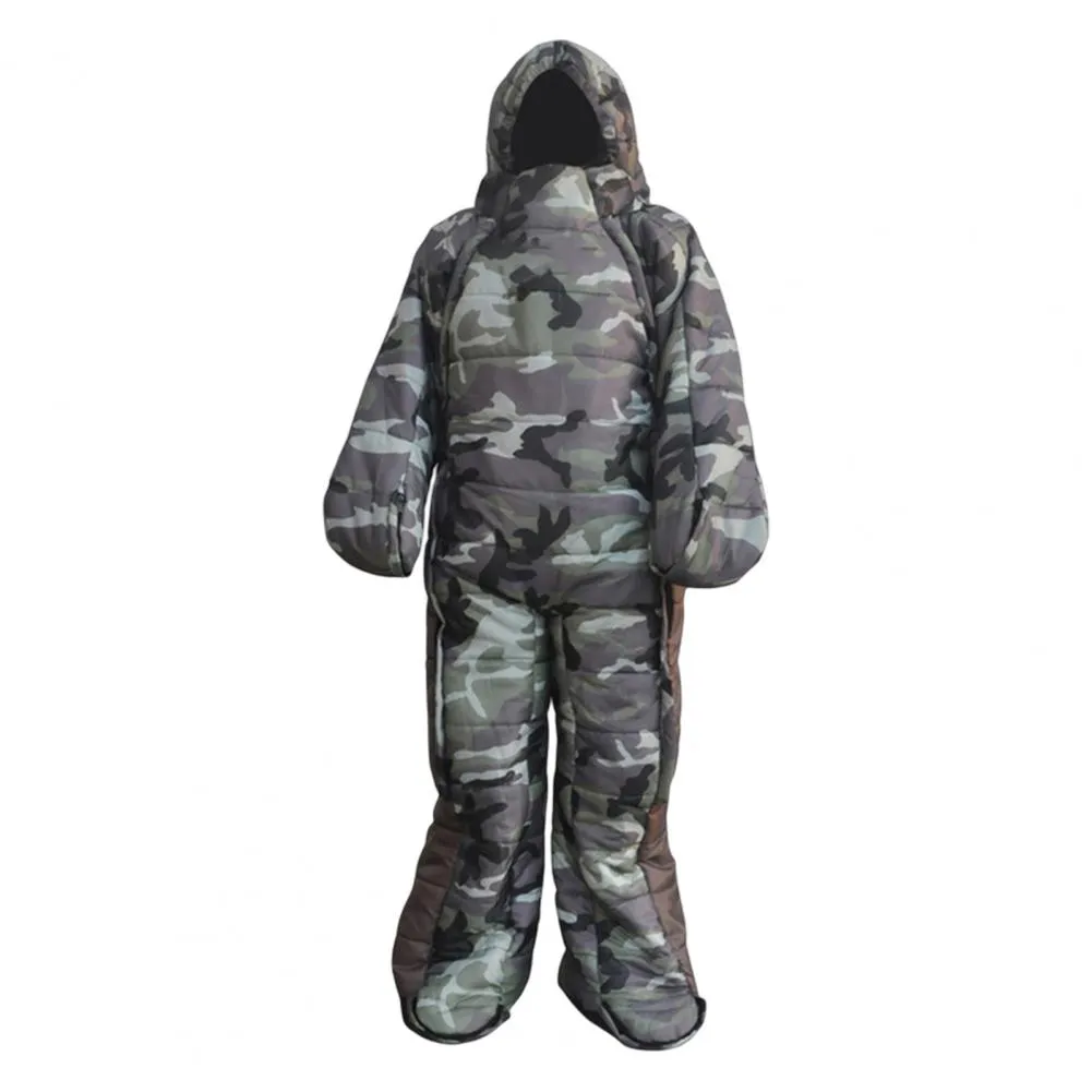 Reliable Camping Sleeping Bag Toe Opening Camping Pouch Hollow Cotton Filling Sleeping Outdoor Camping Sleeping Bag