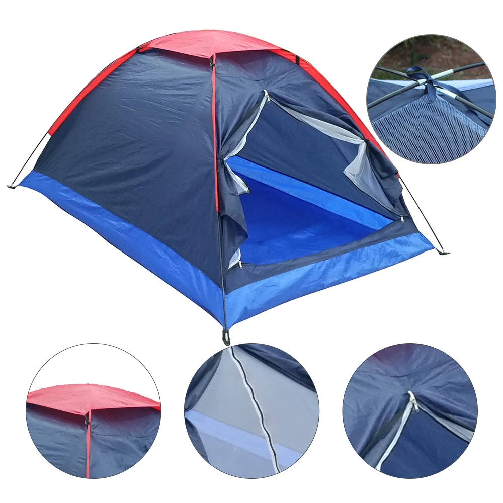Outdoor Travel Camping Single Layer Tent with Bag ...