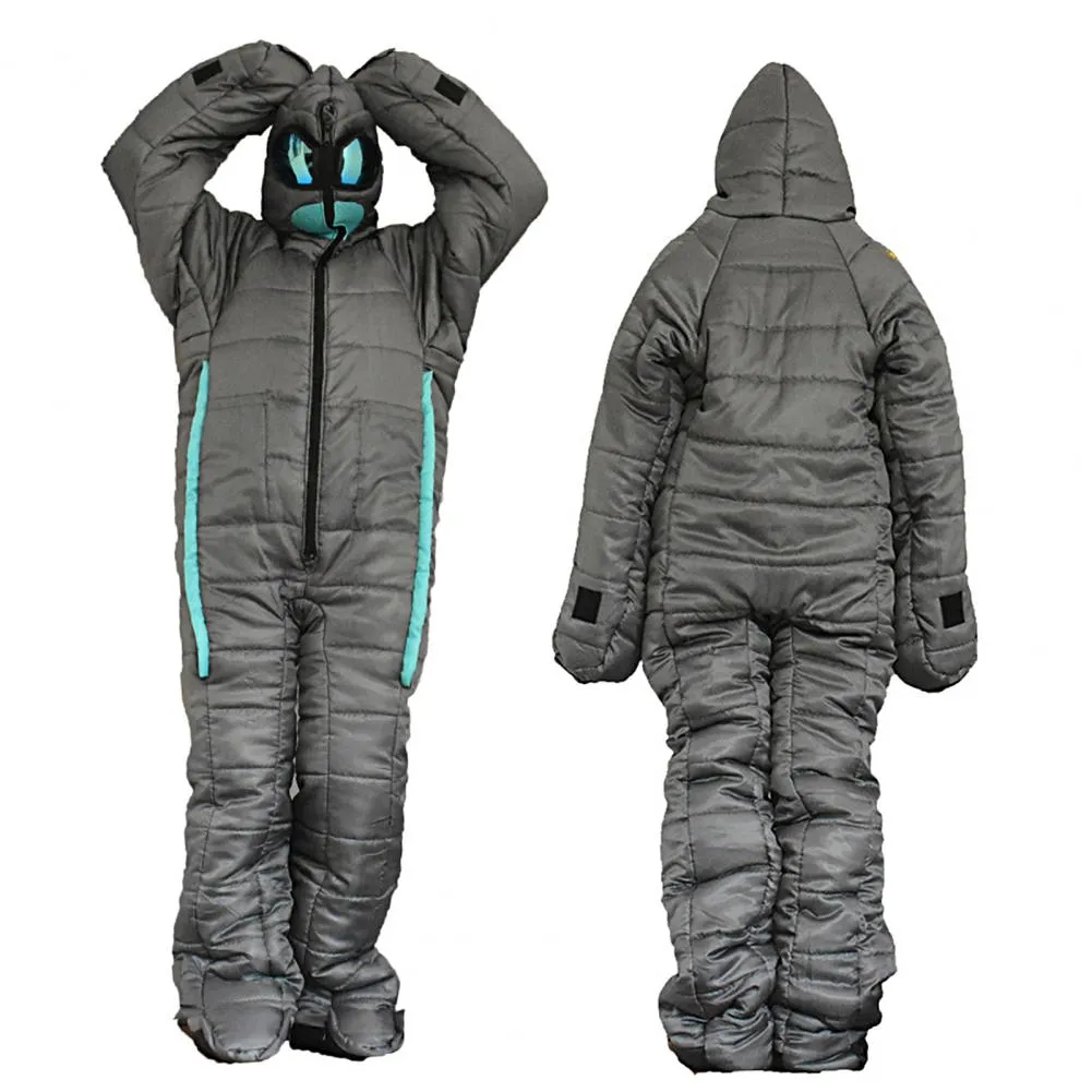 Reliable Camping Sleeping Bag Toe Opening Camping Pouch Hollow Cotton Filling Sleeping Outdoor Camping Sleeping Bag