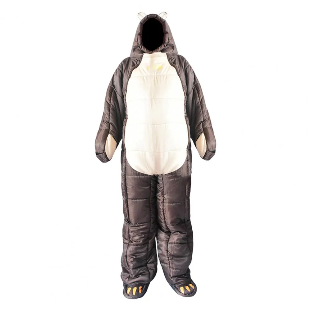 Reliable Camping Sleeping Bag Toe Opening Camping Pouch Hollow Cotton Filling Sleeping Outdoor Camping Sleeping Bag