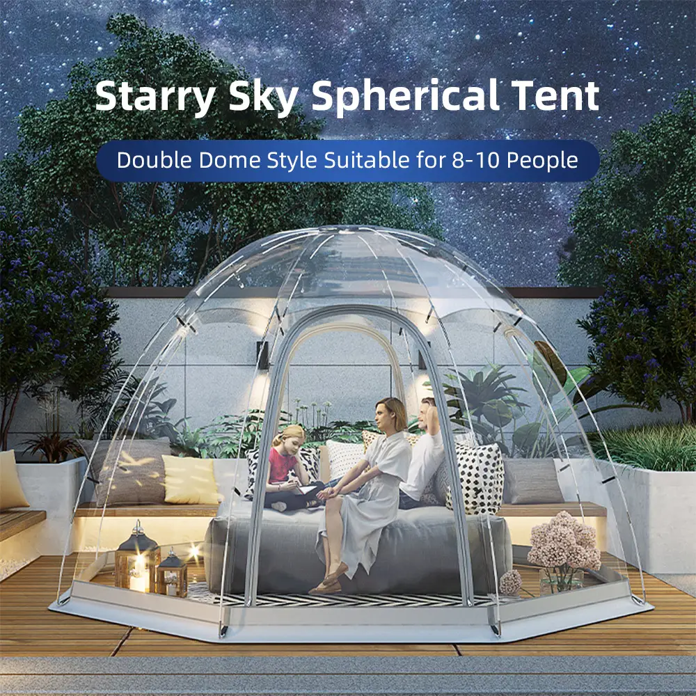 Garden Party Tent Bubble Tent Dome Mini Greenhouse Outdoor Large Instant Weatherproof Shelter for Party Tent