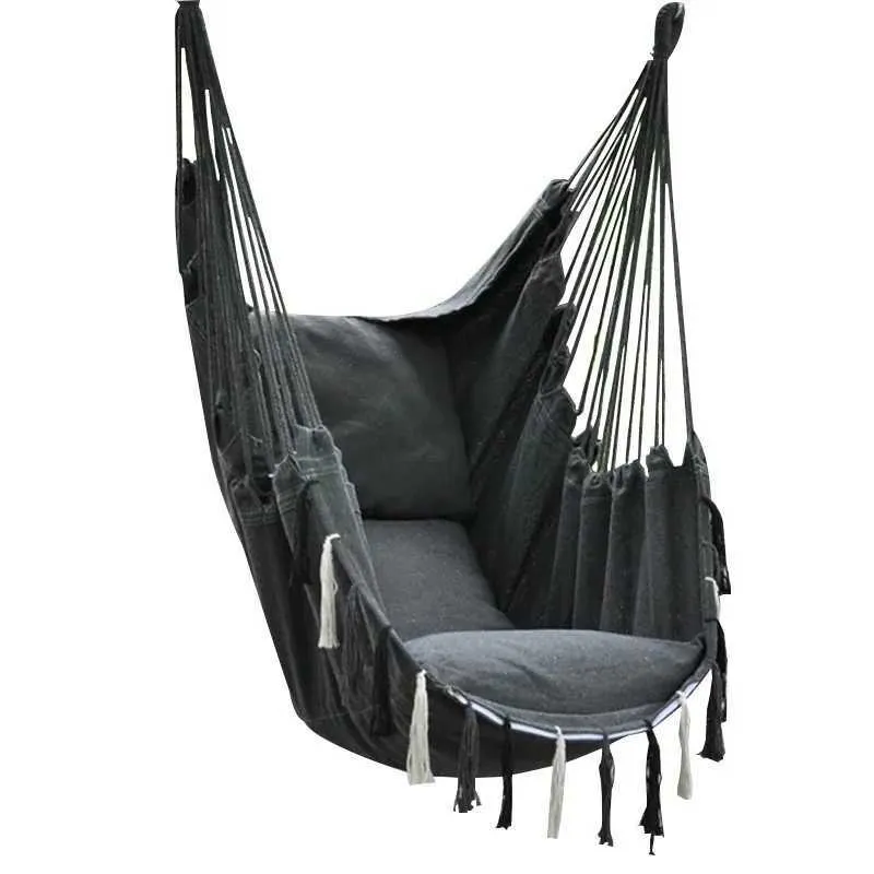 Outdoor Camping Swing Chair Portable Hammock Folding Hanging Chair Indoor Swing Hanging Chair