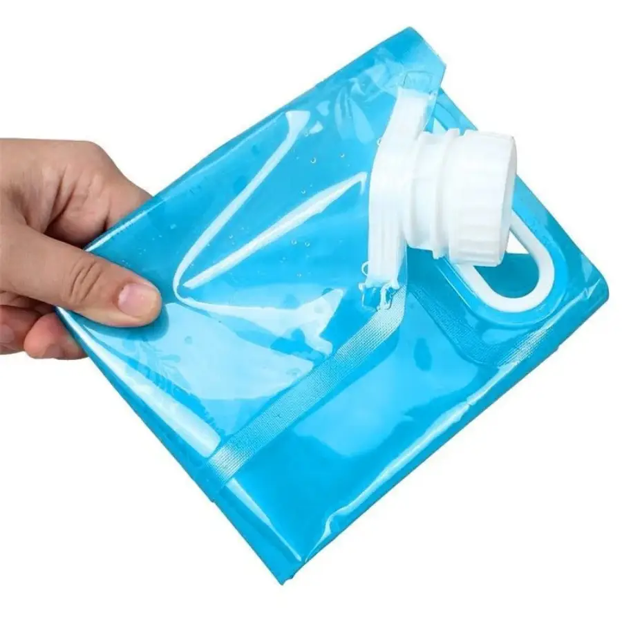 Portable Folding Water Bag Camping Water Bucket Large Capacity Water Container Collapsible Pouch For Outdoor Travel