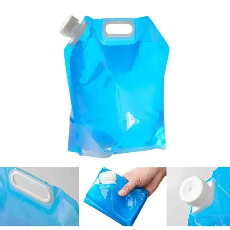 Foldable Portable Outdoor Water Container Water Bag For Camping And Travel Use