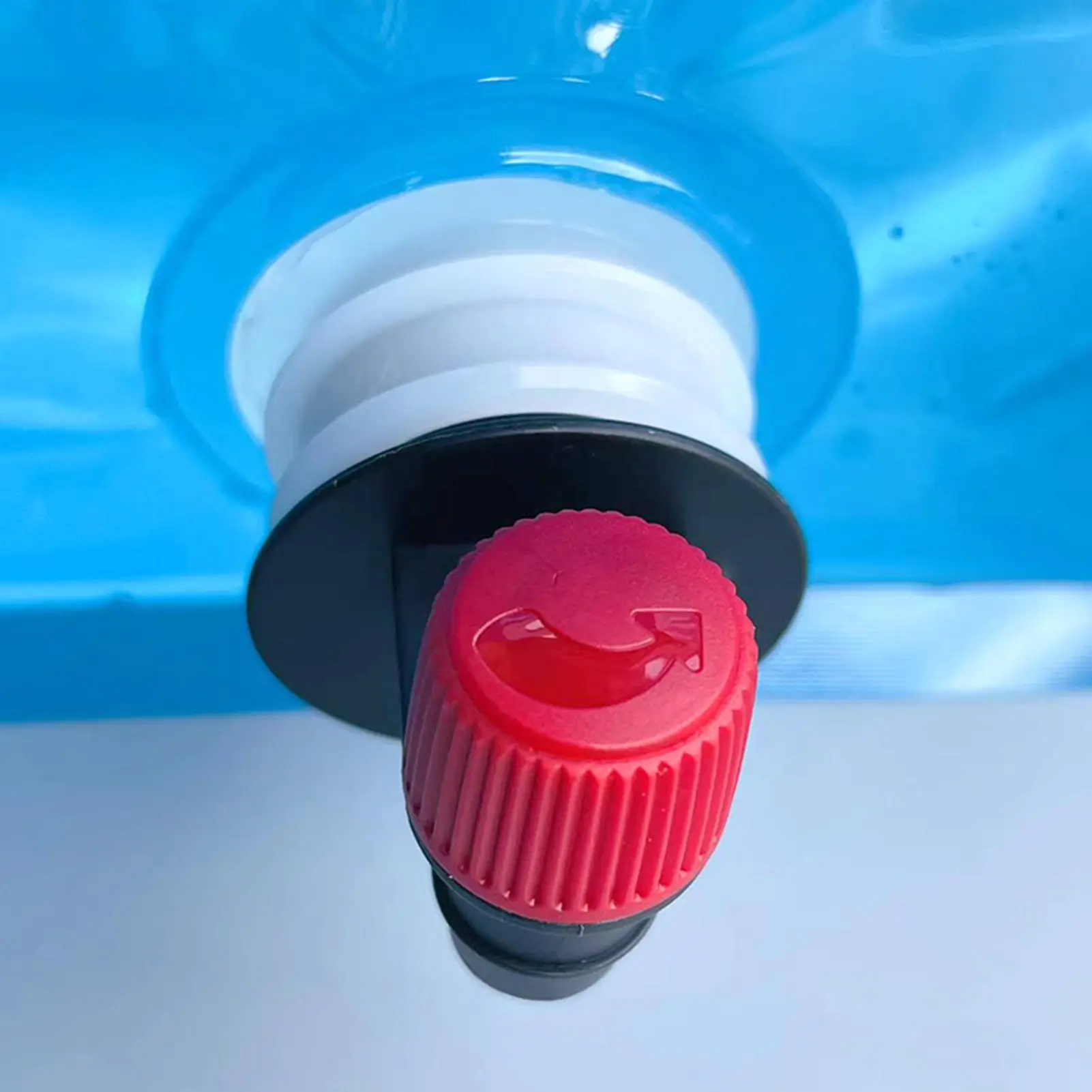 Collapsible Outdoor Water Bag With Valve Food-Grade Portable Water Storage Container