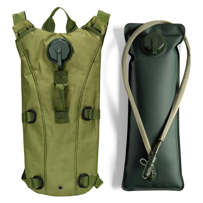 Tactical Hydration Backpack With 3L EVA Water Bladder Waterproof Large-Capacity Camping And Hiking Gear