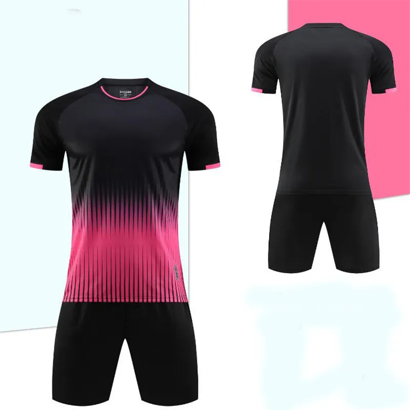 Men's Short Sleeve Football Jerseys Soccer Uniforms Training Sportswear