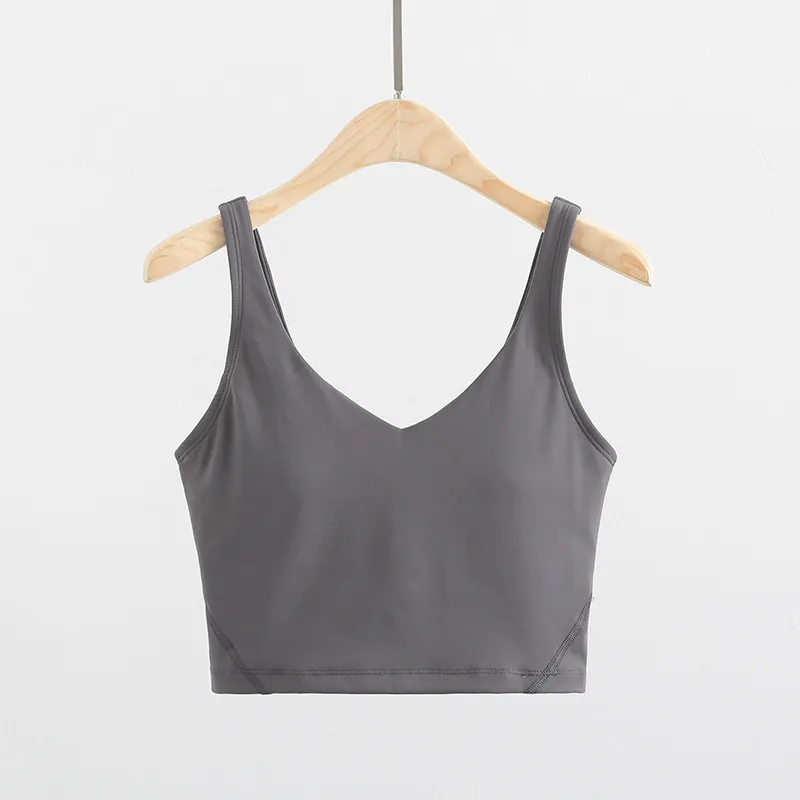 Women's Running Bra Vest Sports Underwear Beautiful Back Fitness Top