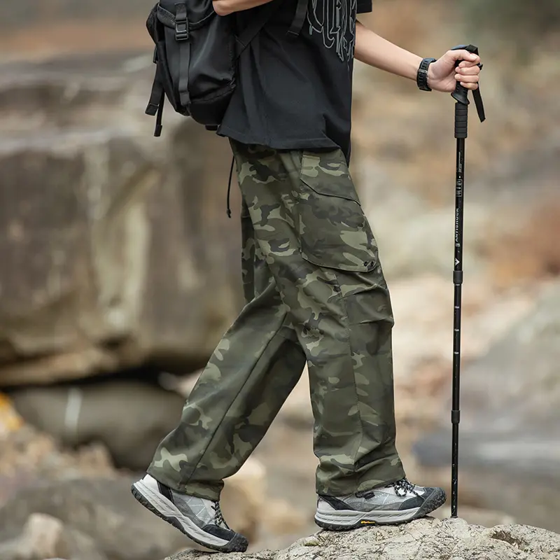Waterproof Camouflage Hiking Pants Men's Trekking ...