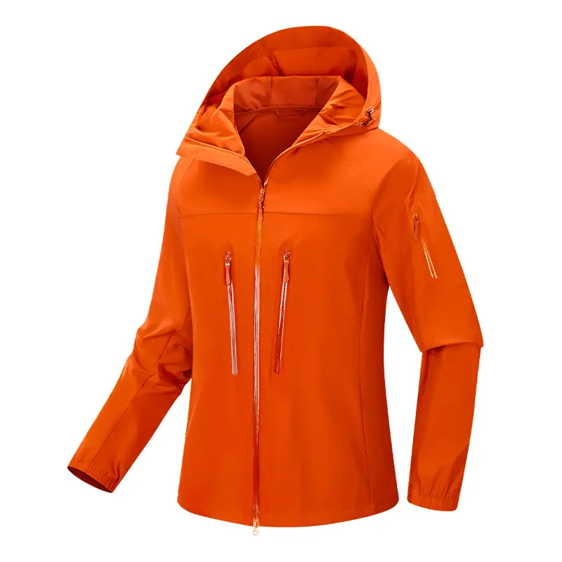 Men's Waterproof Hiking Jackets Sun Protective Cam...