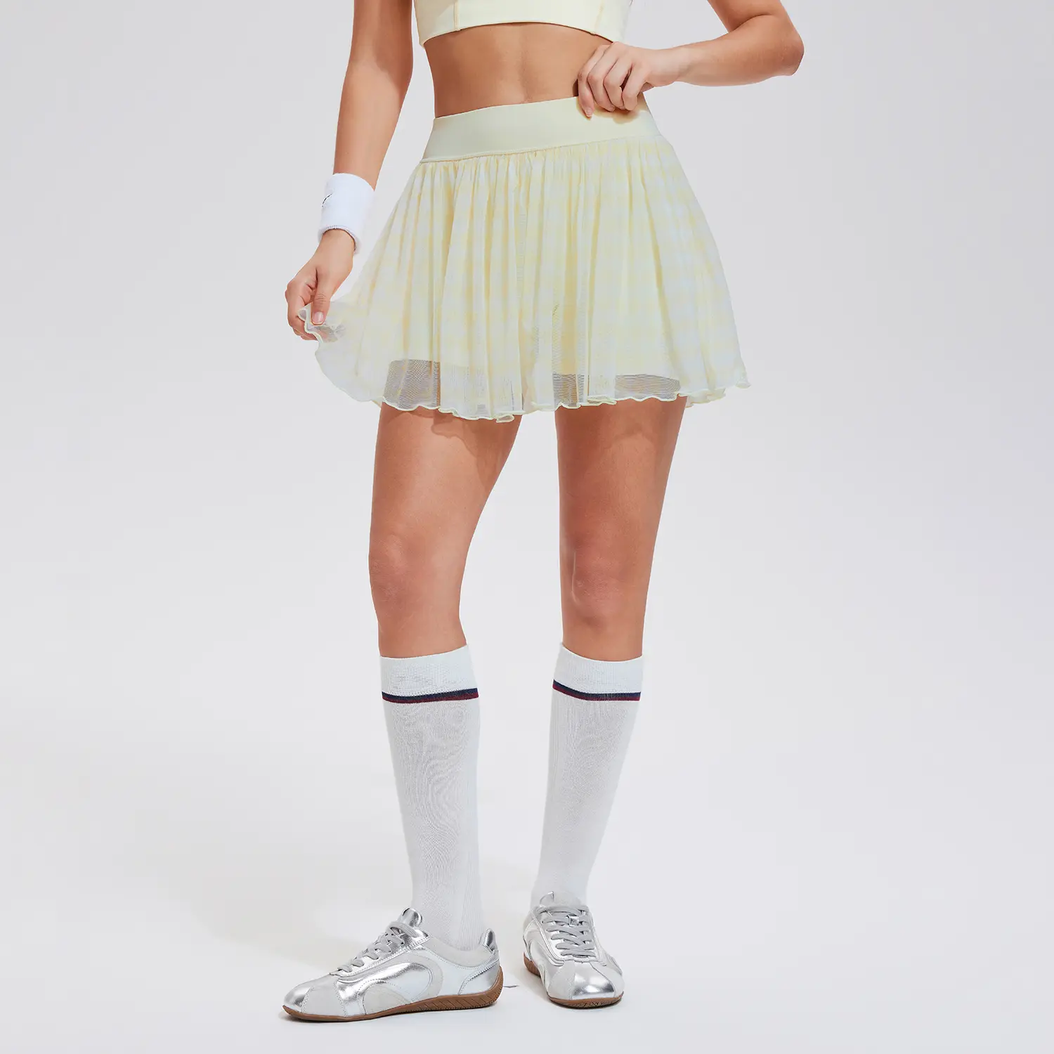 Women's Sexy High Waist Mini Skirt Summer Tennis S...