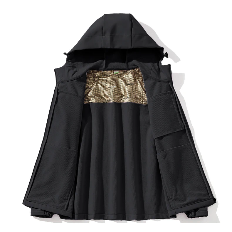 Men's Waterproof Windbreaker Thermal Jackets Hikin...