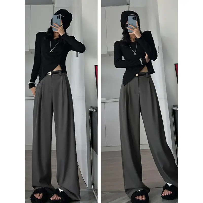 Elegant for Women High Waist Wide Leg Fashion Trou...