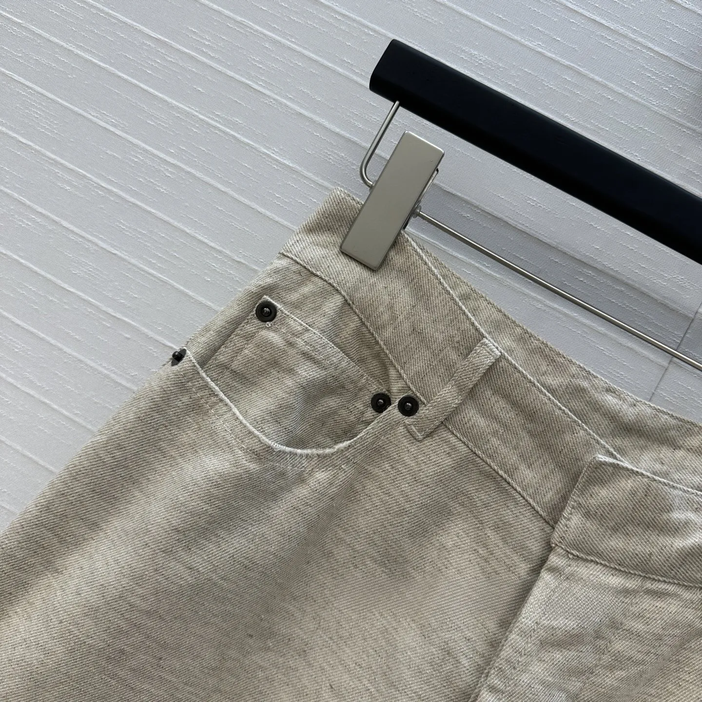 Solid Color Mid High Waisted Jeans For Women Slim and Versatile Straight Leg Pants