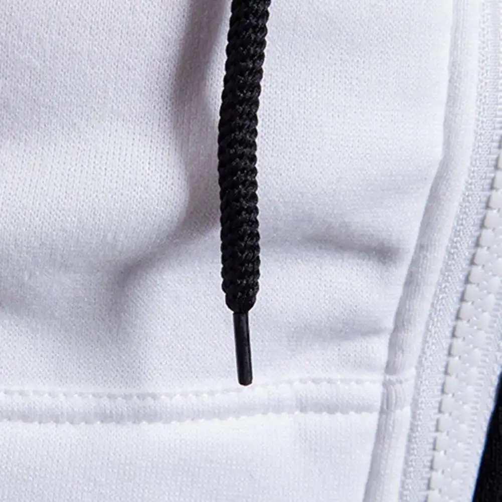 Men's Hoodies Color Block Hoodies And Sweatshirts Men's Hip Hoodie Jackets