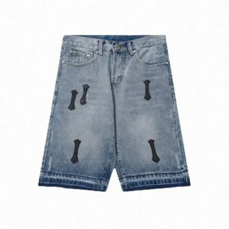 Shorts Denim Jeans Men Jeans Retro Versatile Loose...
