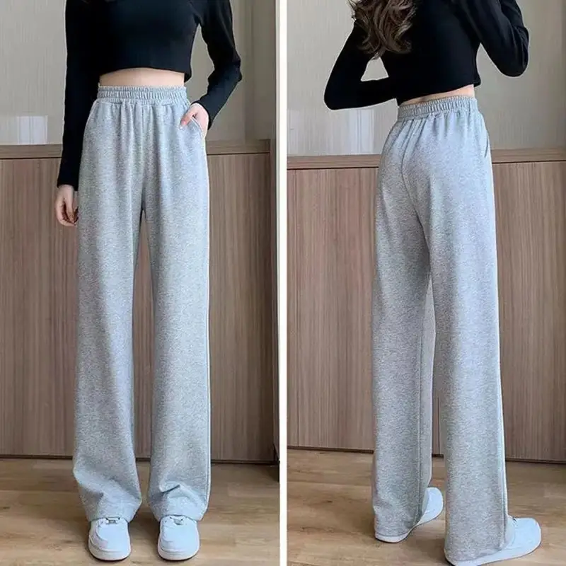 Sweatpants for Women Baggy Sports Pants Female Casual All-match Joggers Straight Pants