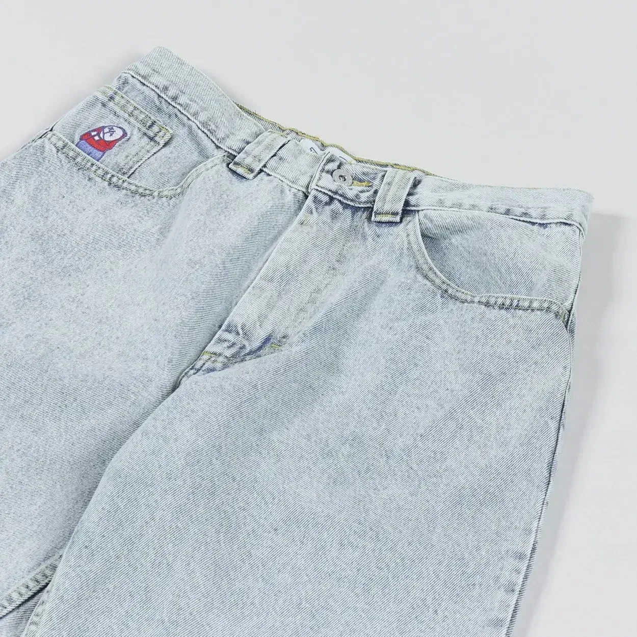 Fashion Denim Shorts Embroidered Loose Denim Shorts