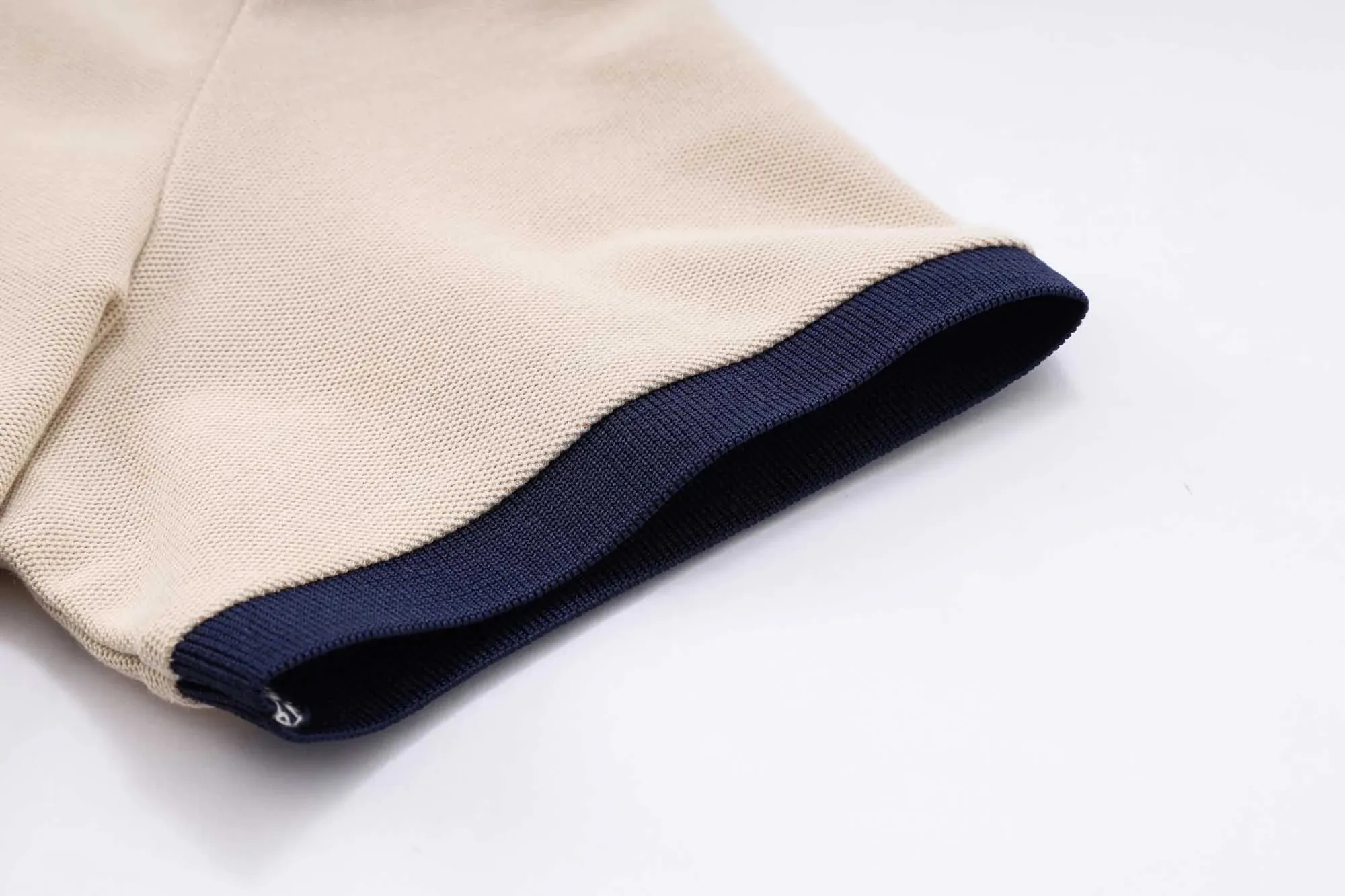 Men Polo Shirt Men Sleeve Casual T-Shirt High Street Pure Cotton Classic Breathable Sports Shirt