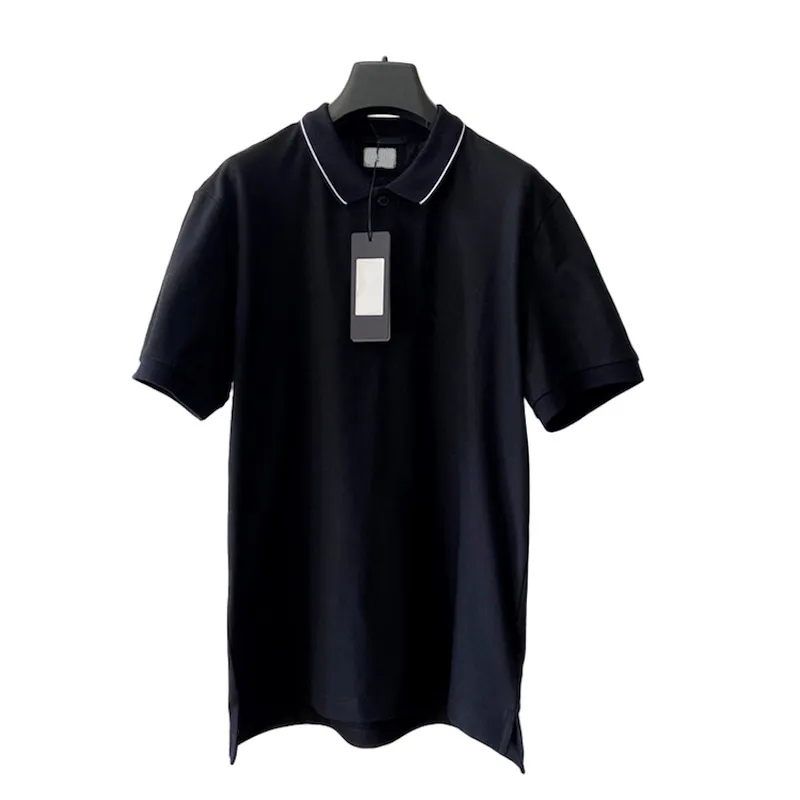 Men Polo Shirt Casual Business Topstoney Polos Shirts Male Short Sleeve Oversized Lapel Tees